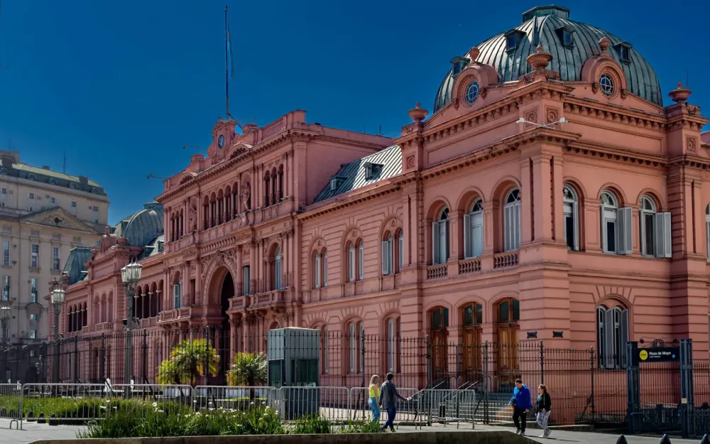 Casa Rosada, sede do Governo Argentino, em Buenos Aires 