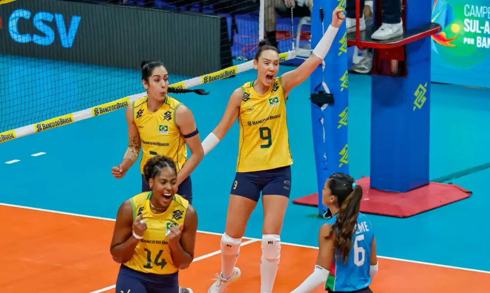 Brasil vence a Argentina, é campeão do Pré-Olímpico e garante vaga em Los Angeles 2028