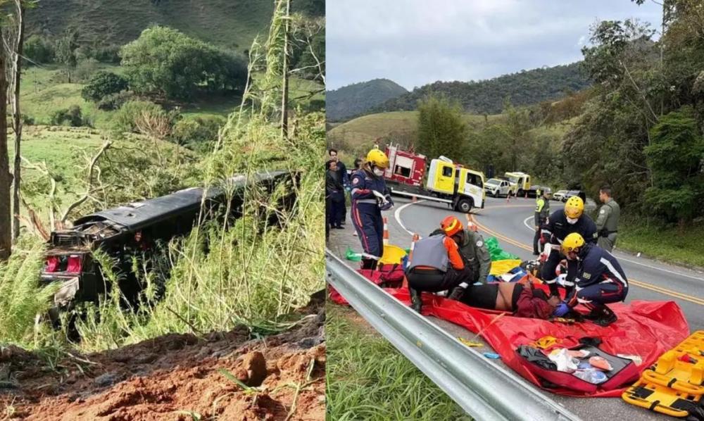 Cinco pessoas morrem em acidente com ônibus no interior de SP