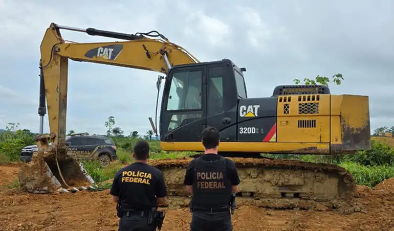 Polícia Federal prende seis em ação contra garimpo ilegal no Pará